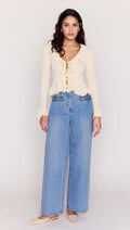 Minkpink Mirabel Ruffled Cardigan