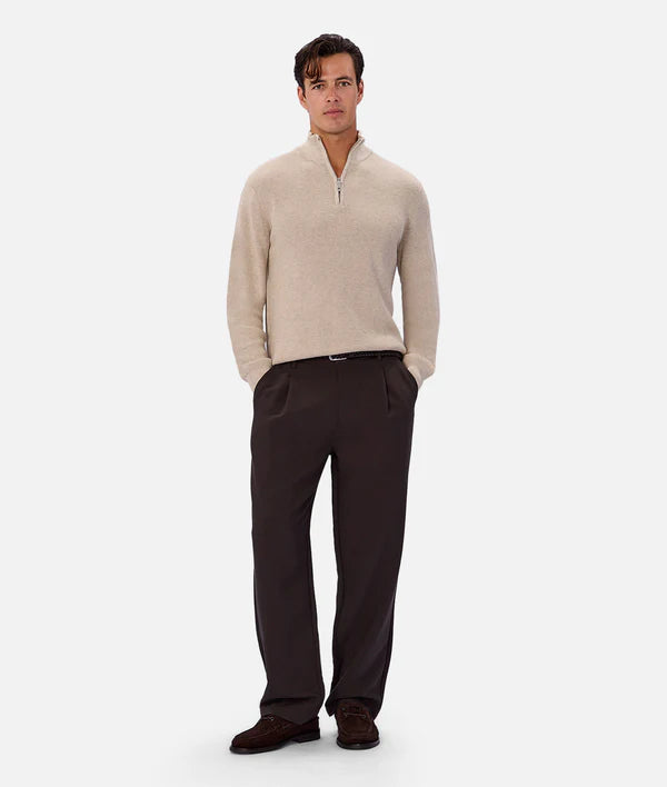 Industrie The New England Zip Neck Knit