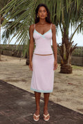Runaway Mollie Low Waist Midi Skirt