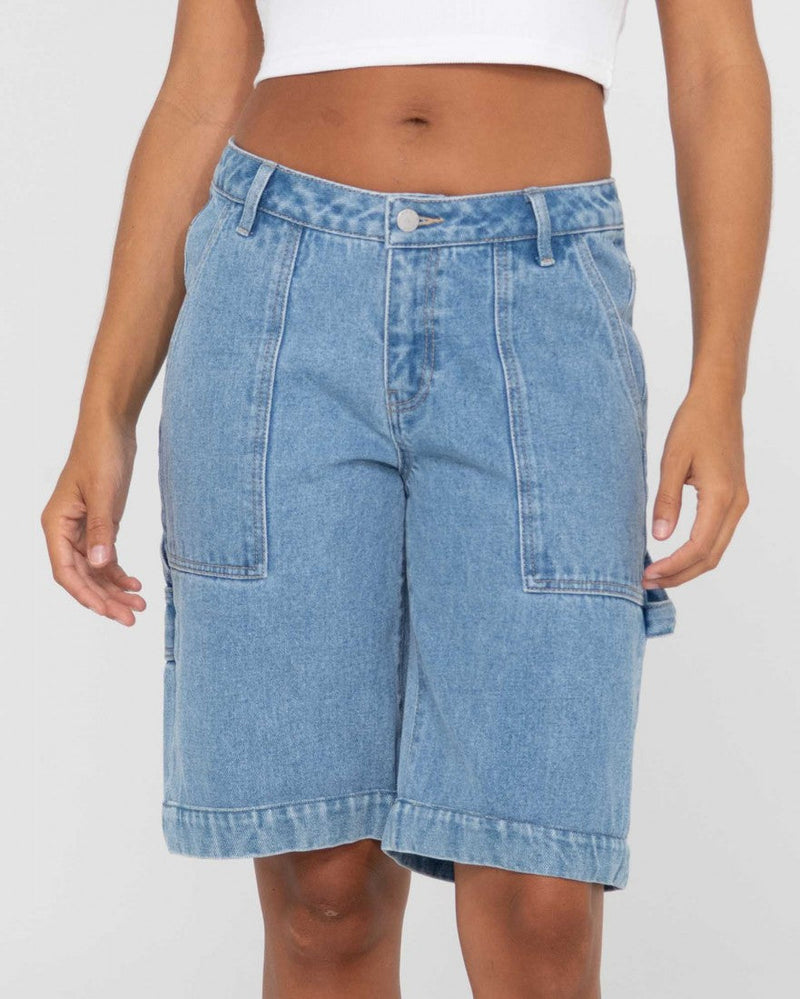 Rusty Billie Low Rise Carpenter Jort