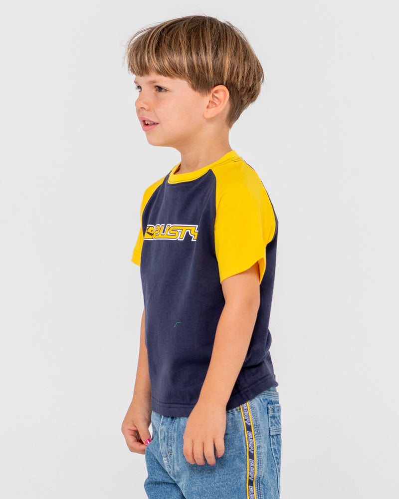 Rusty Swaglan Raglan SS Runts Tee