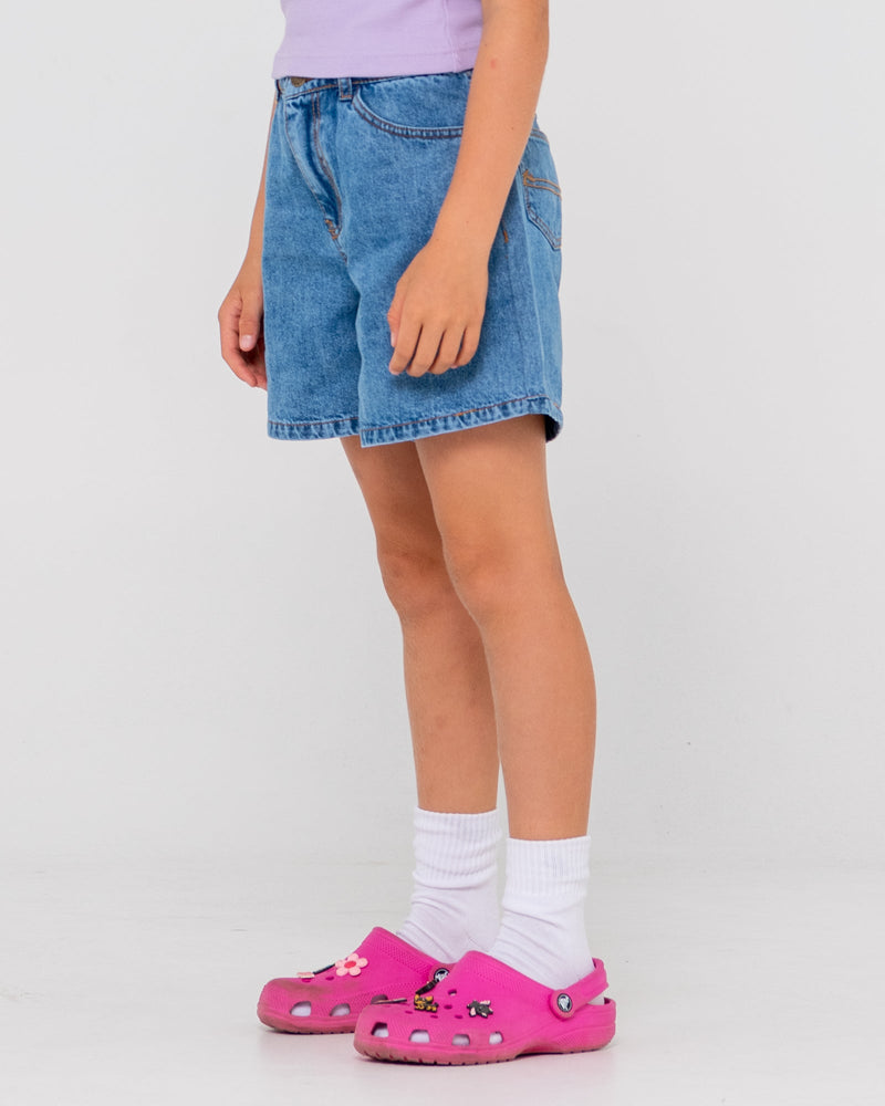 Rusty Cyprus High Denim Short Girls