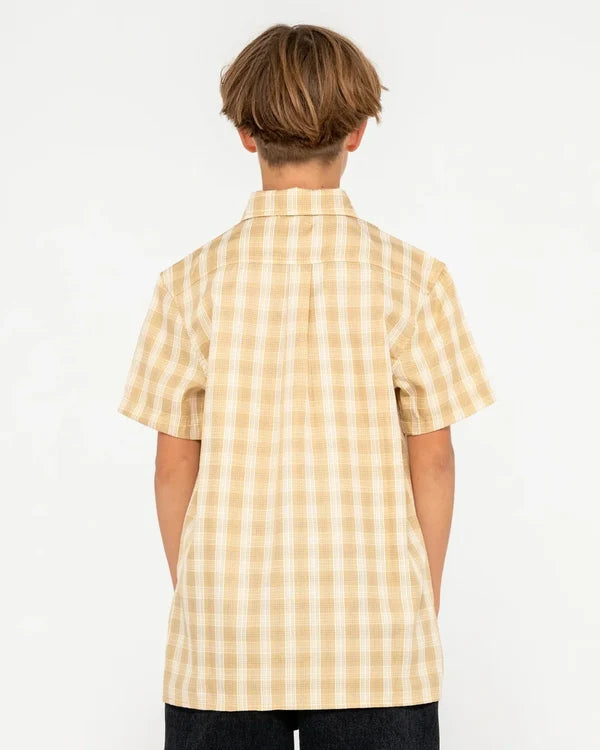Rusty Datsun 2.0 Short Sleeve Shirt Boys
