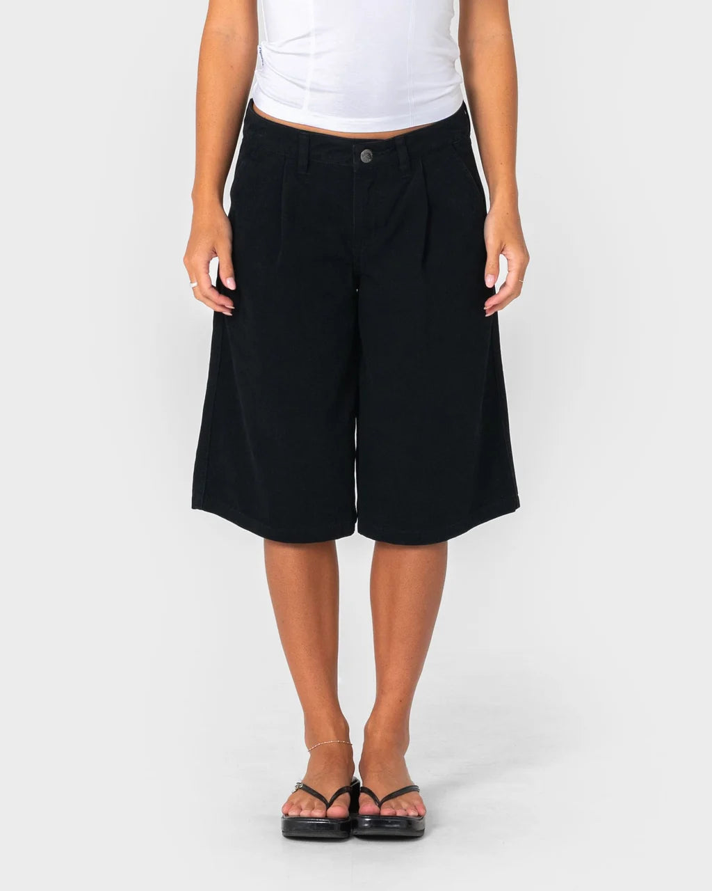 Rusty Larry Low Rise Relaxed Jort