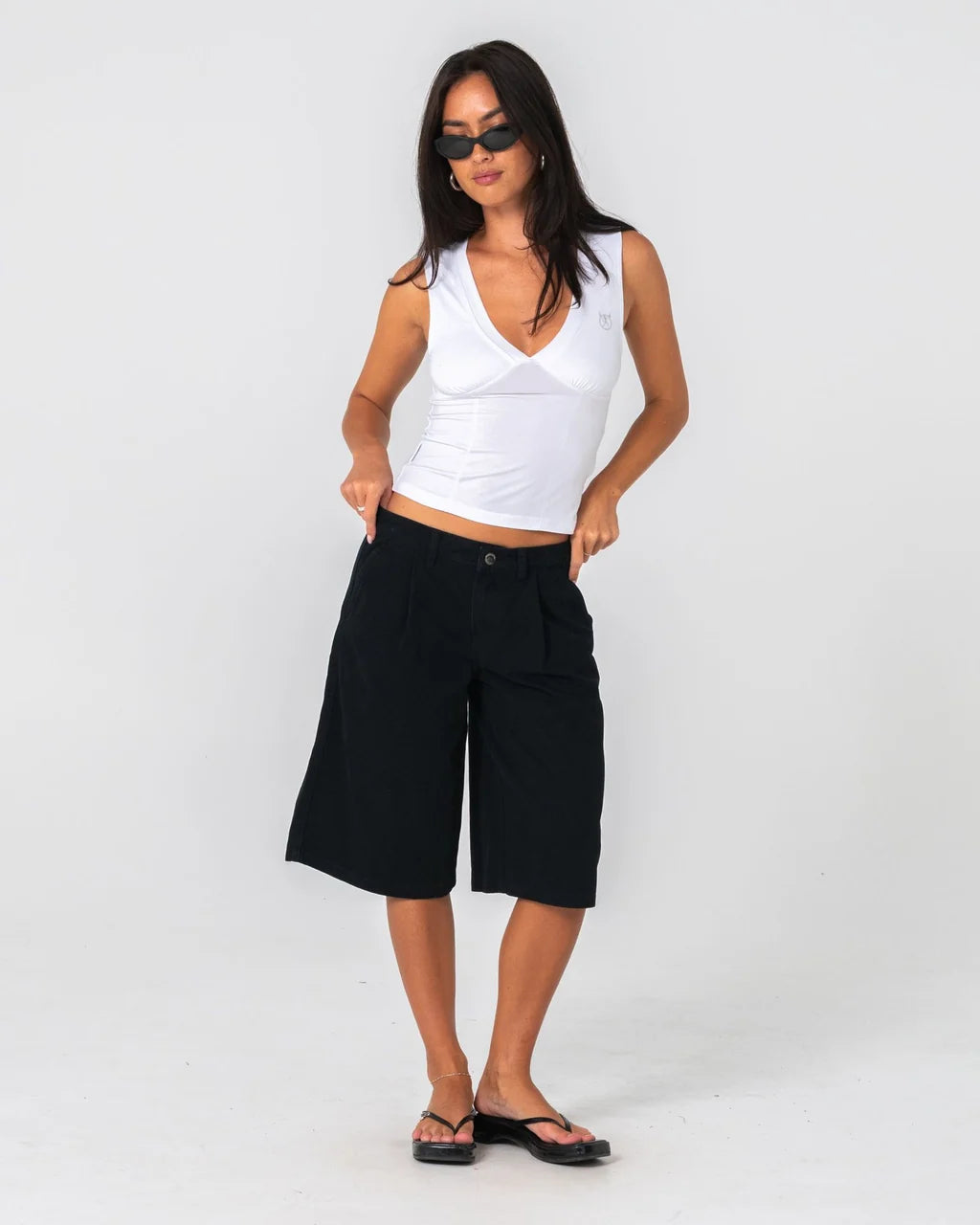 Rusty Larry Low Rise Relaxed Jort