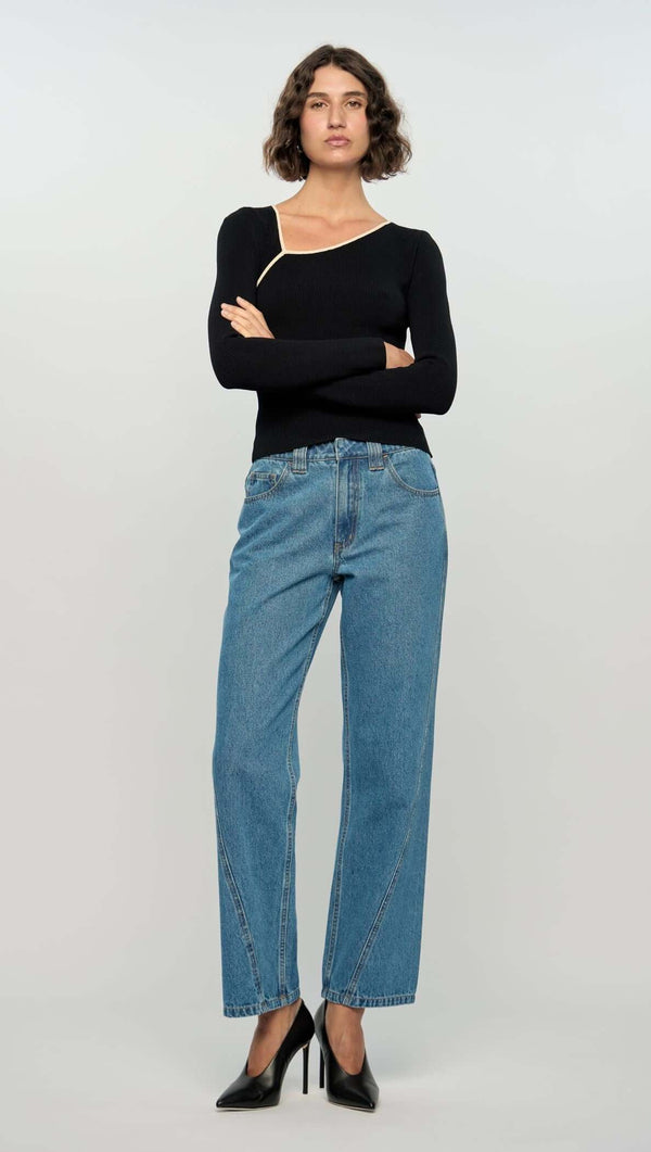 Staple The Label Noelle Knit Top