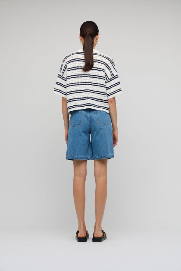Staple The Label Solstice Knit Polo Top