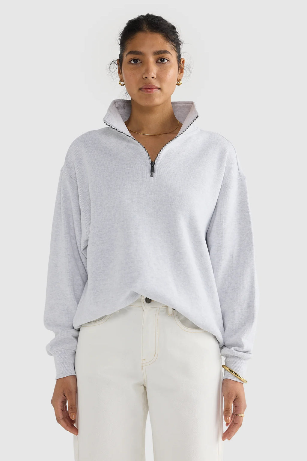 ORTC Ava Ribbed Quarter Zip