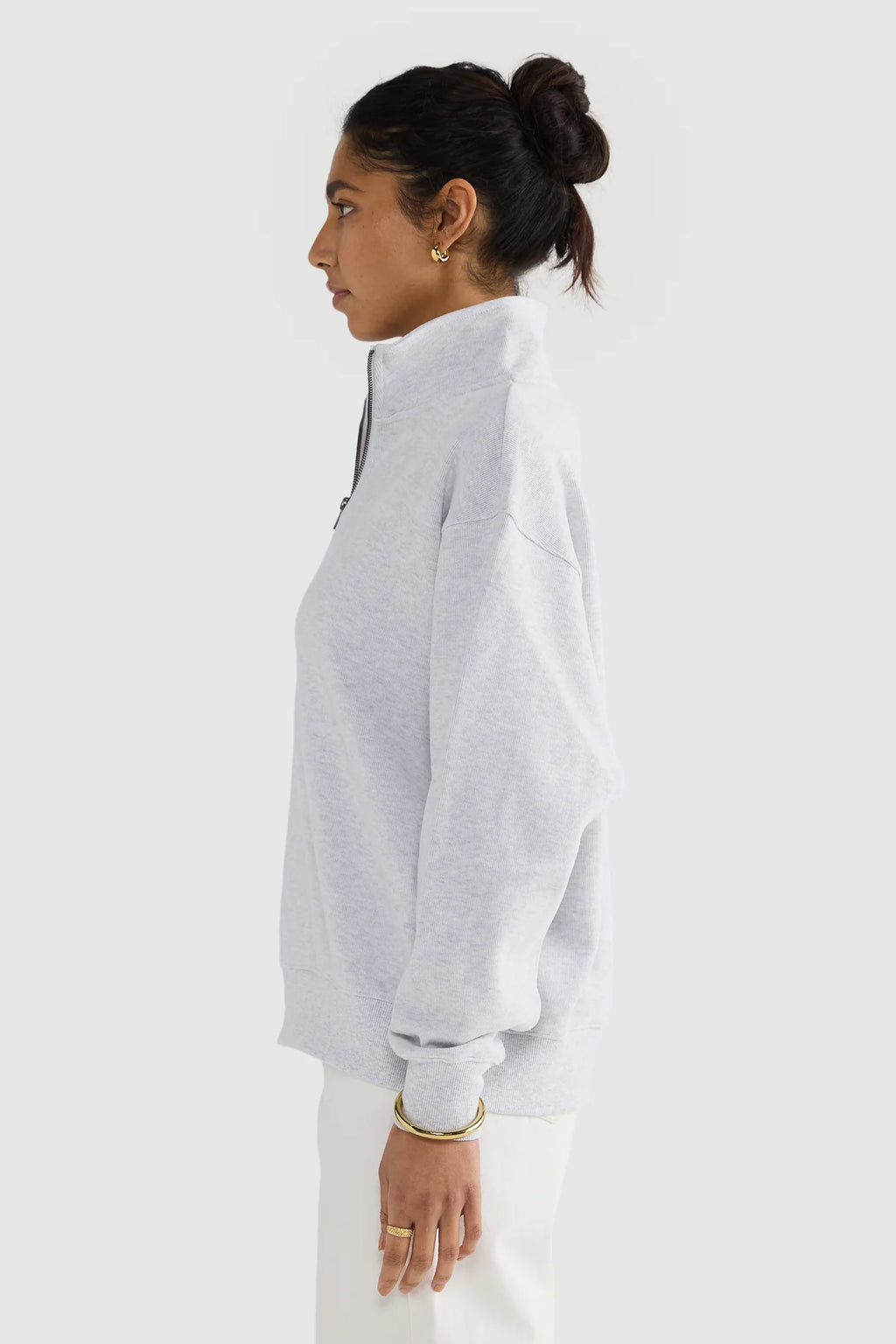 ORTC Ava Ribbed Quarter Zip