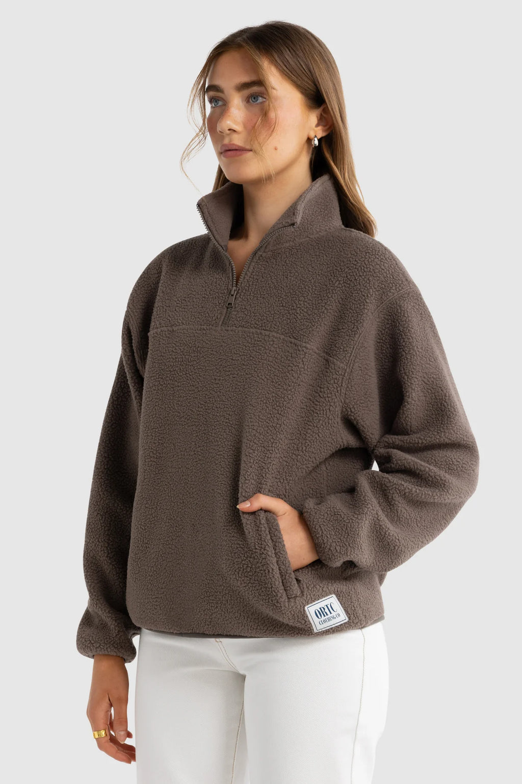 ORTC Sherpa Fleece Quarter Zip