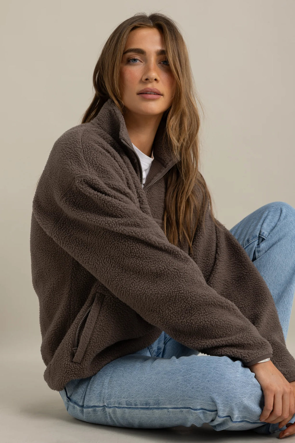 ORTC Kennedy Unisex Sherpa Zip