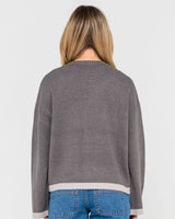 Rusty Rider Relaxed Crew Neck Knit