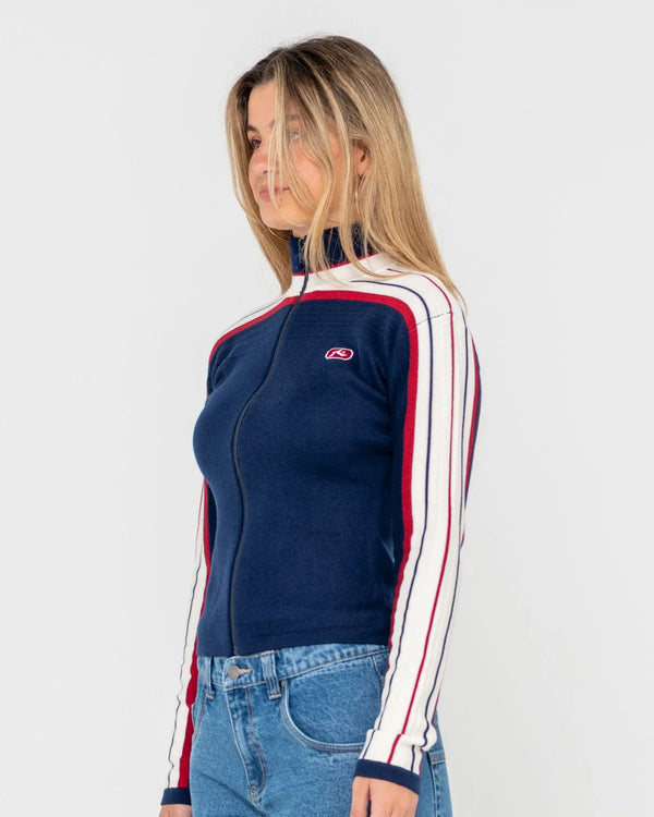 Rusty Daddy GB Zip Through Skimmer Knit