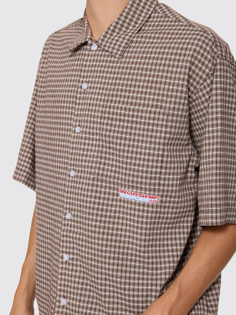 Worship Globo Box Crop Short Sleeve Tee