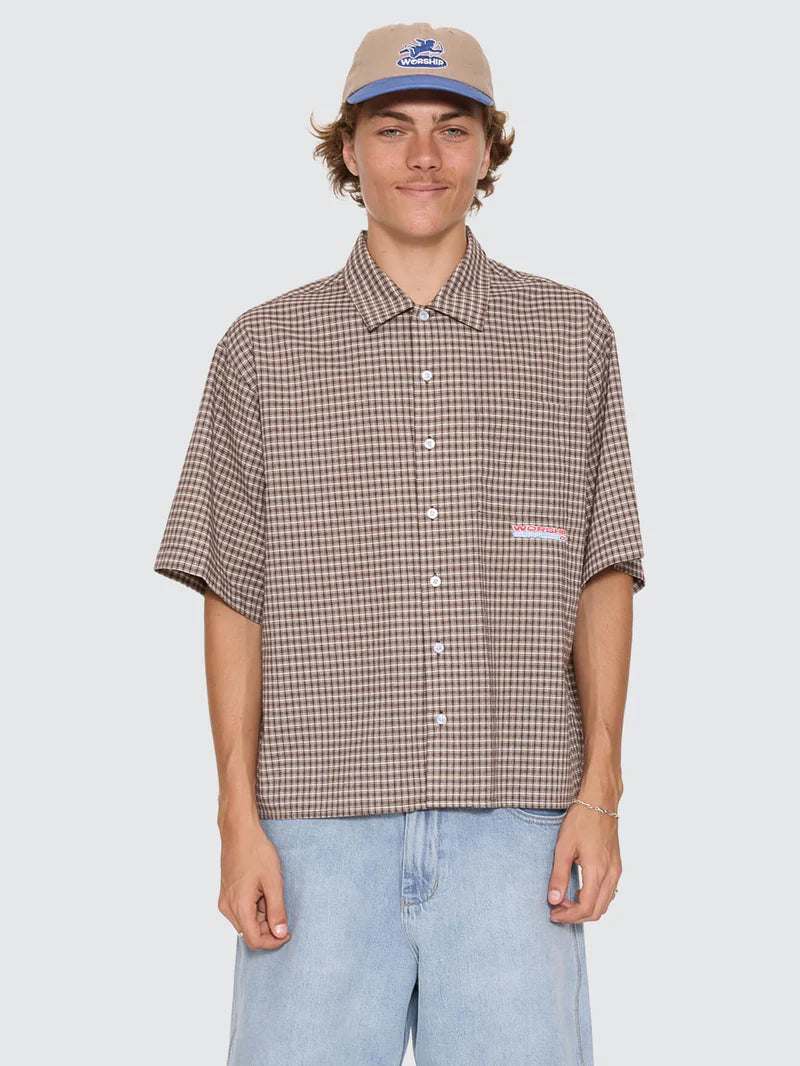 Worship Globo Box Crop Short Sleeve Tee