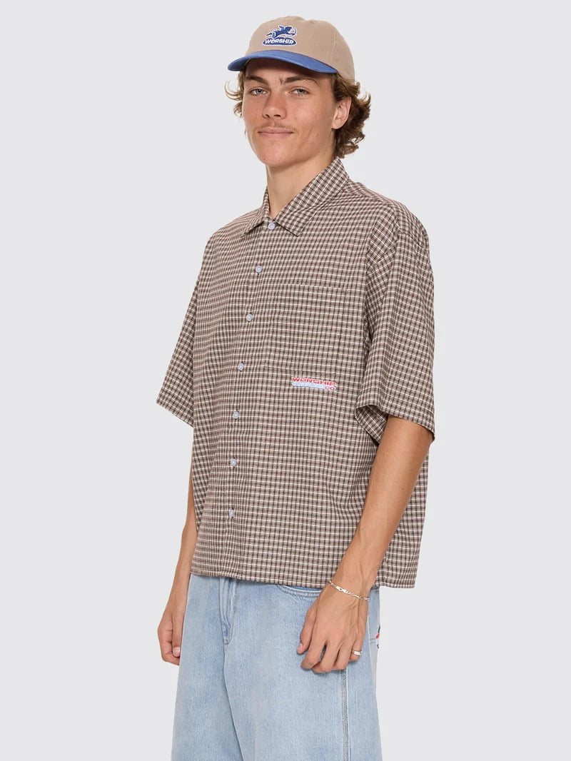 Worship Globo Box Crop Short Sleeve Tee