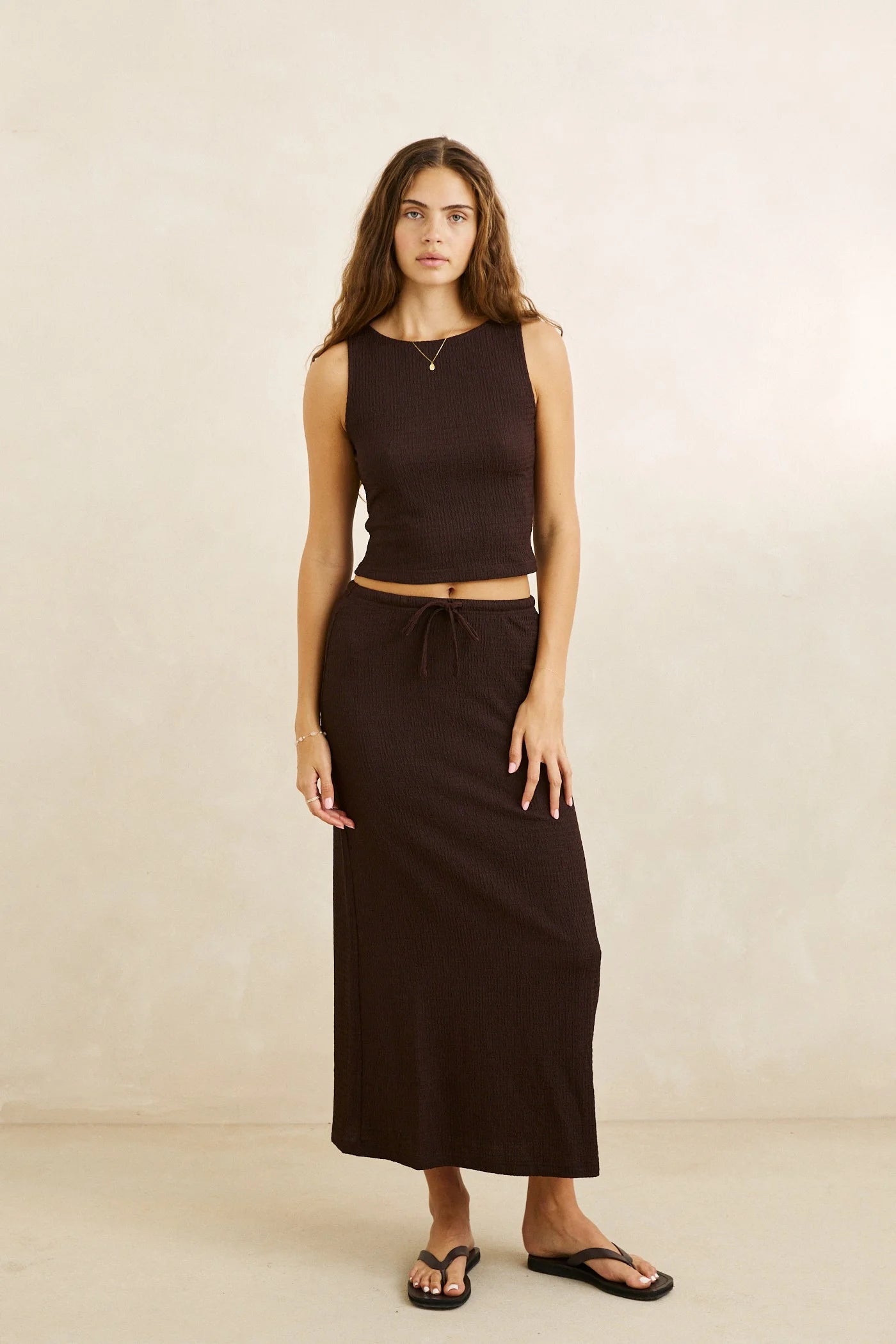Rhythm Indie High Neck Tank