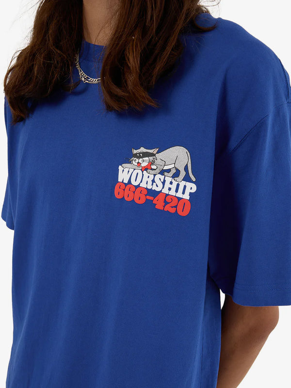 Worship Cat Burglar Tee