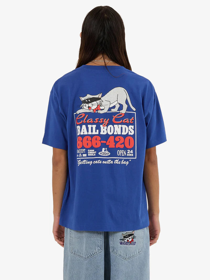 Worship Cat Burglar Tee