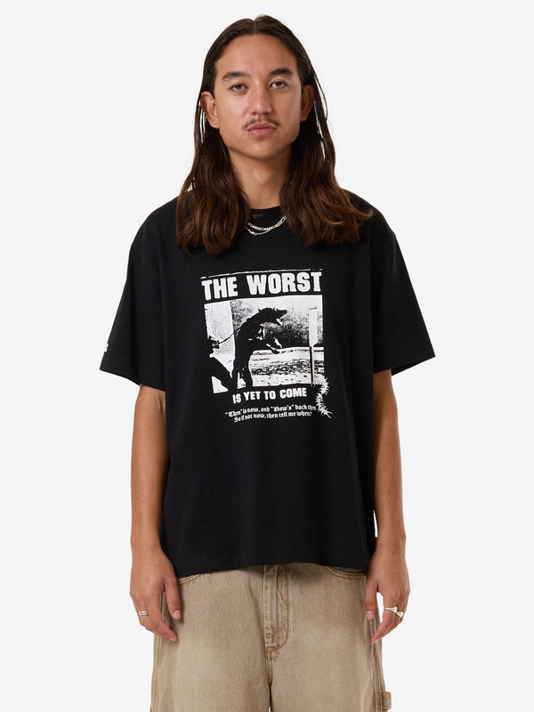 Worship Bad News Tee