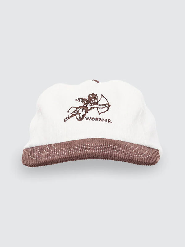 Worship Cherub Cord 5 Panel Hat