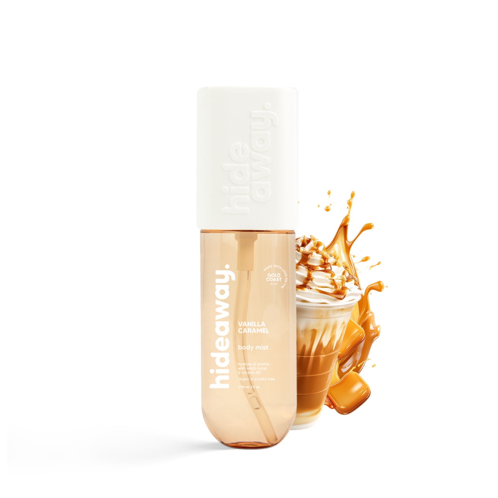 Hideaway Vanilla Caramel Body Mist