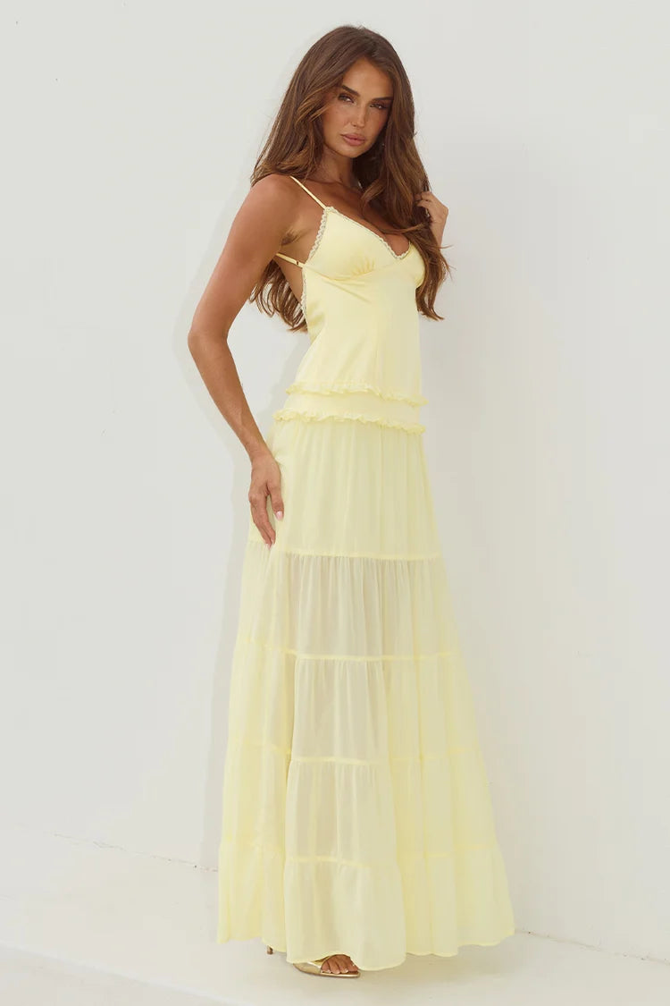 Runaway Rosetta Backless Tierred