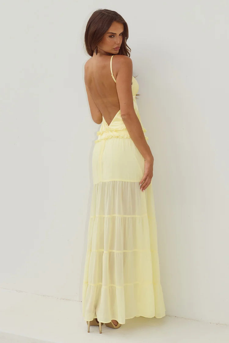 Runaway Rosetta Backless Tierred
