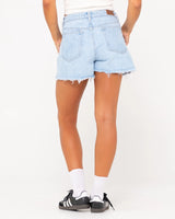 Rusty Penny Kick Flare Denim Short