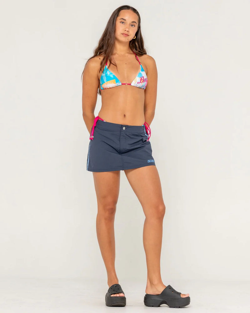 Rusty Lombardi Nylon Mini Skirt