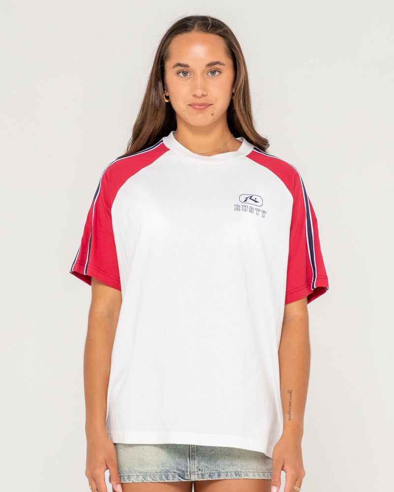 Rusty Mindless Collegiate OG Oversize Tee