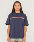 Rusty Wave Rider 2.0 Oversize Tee