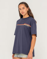 Rusty Wave Rider 2.0 Oversize Tee