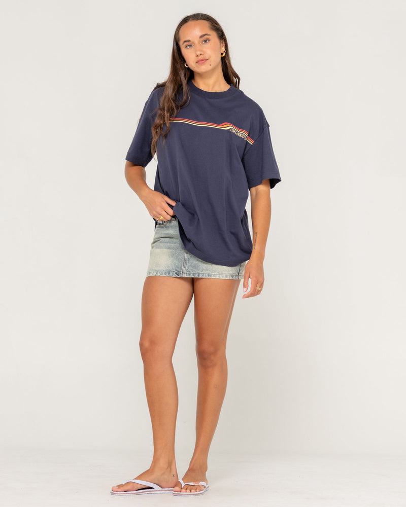 Rusty Wave Rider 2.0 Oversize Tee