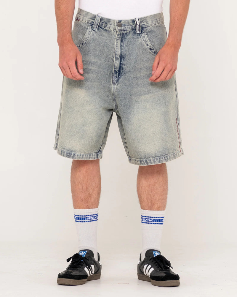 Rusty Stone Cold Baggy Jort