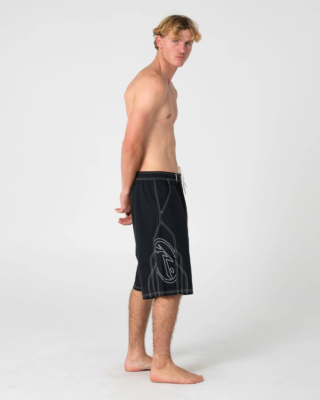 Rusty Tombstones Hybrid Waist Boardshort