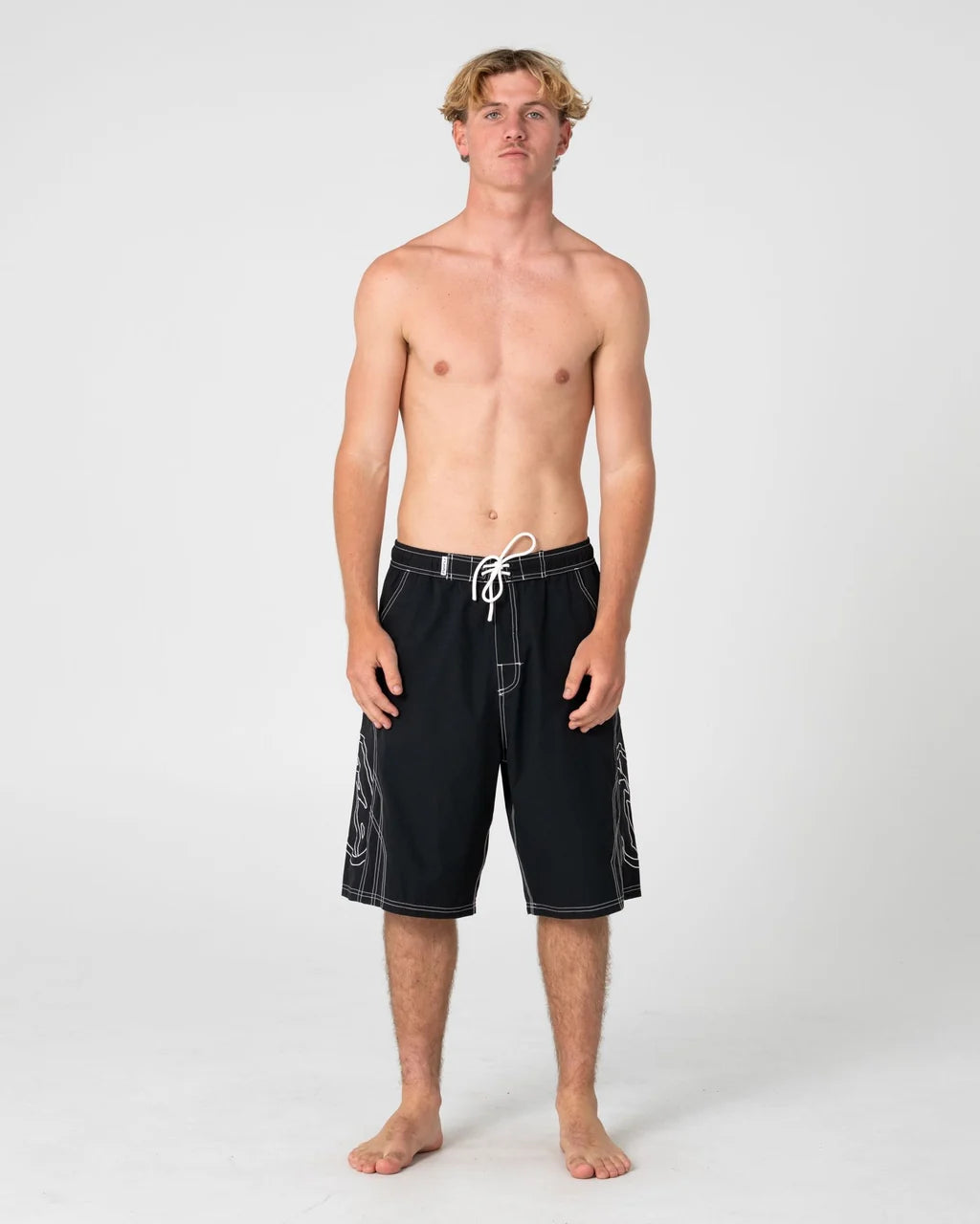 Rusty Tombstones Hybrid Waist Boardshort