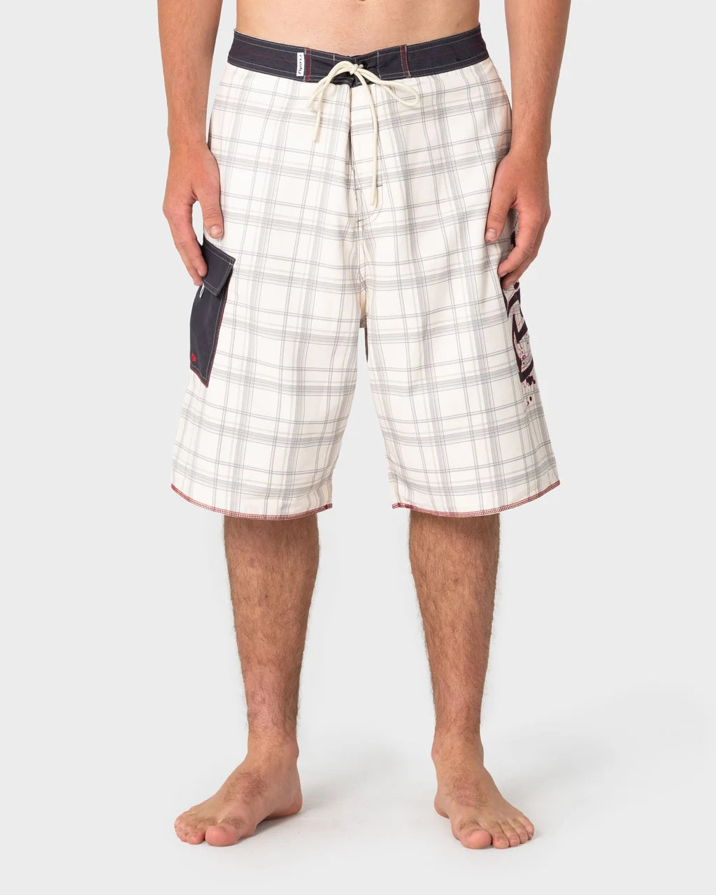 Rusty Scribbla Fixed Waist Boardshort