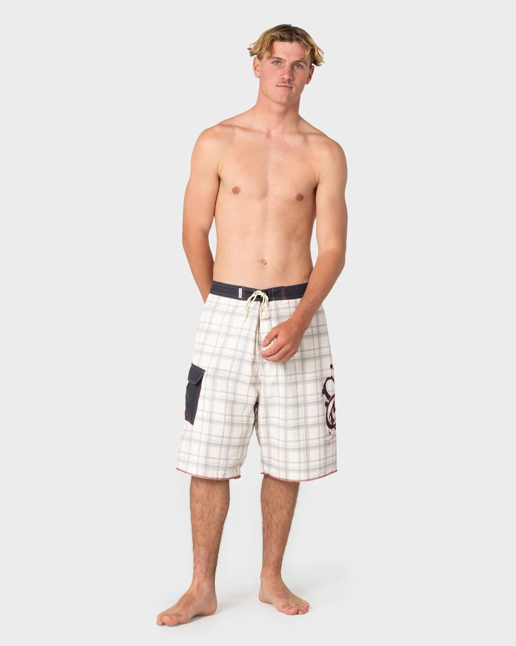 Rusty Scribbla Fixed Waist Boardshort