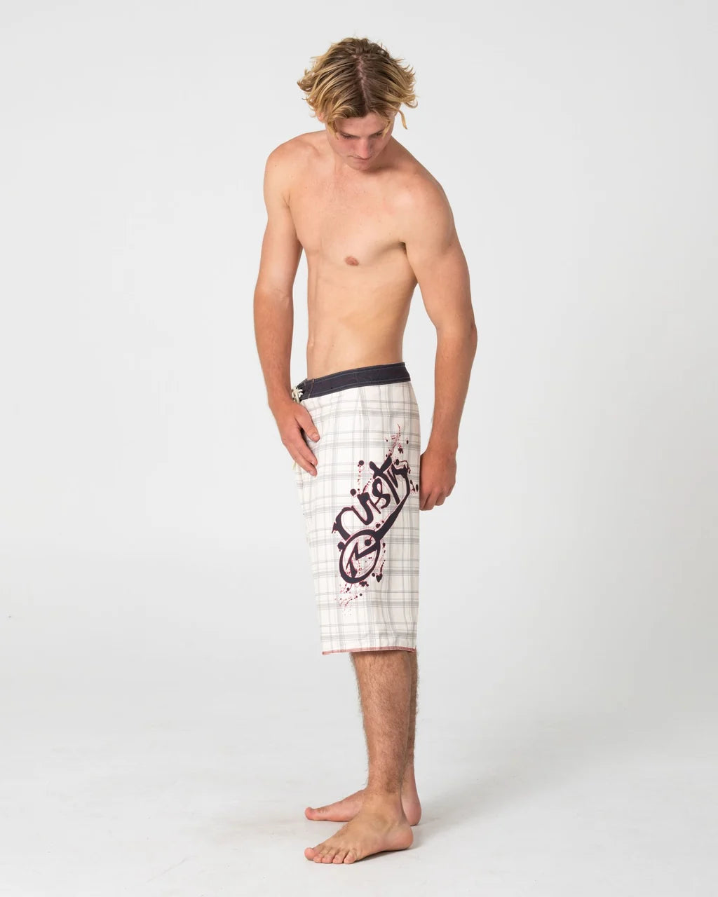 Rusty Scribbla Fixed Waist Boardshort