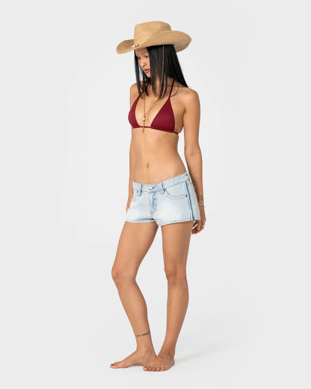 Rusty Annie Straw Cowboy Hat