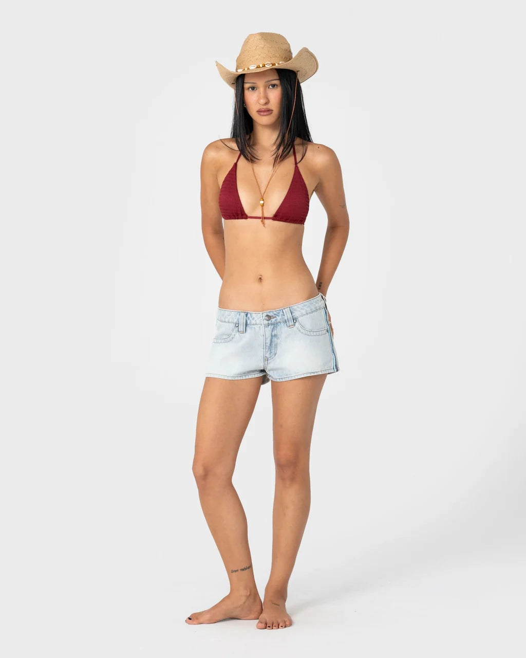 Rusty Annie Straw Cowboy Hat
