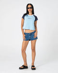 Rusty Bradley Mini Cap Sleeve Tee