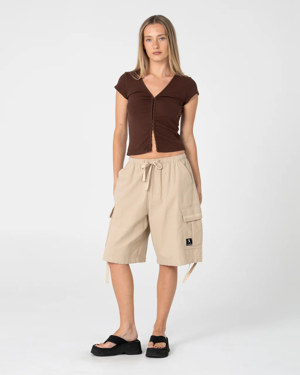 Rusty River Low Rise Baggy Cargo Short