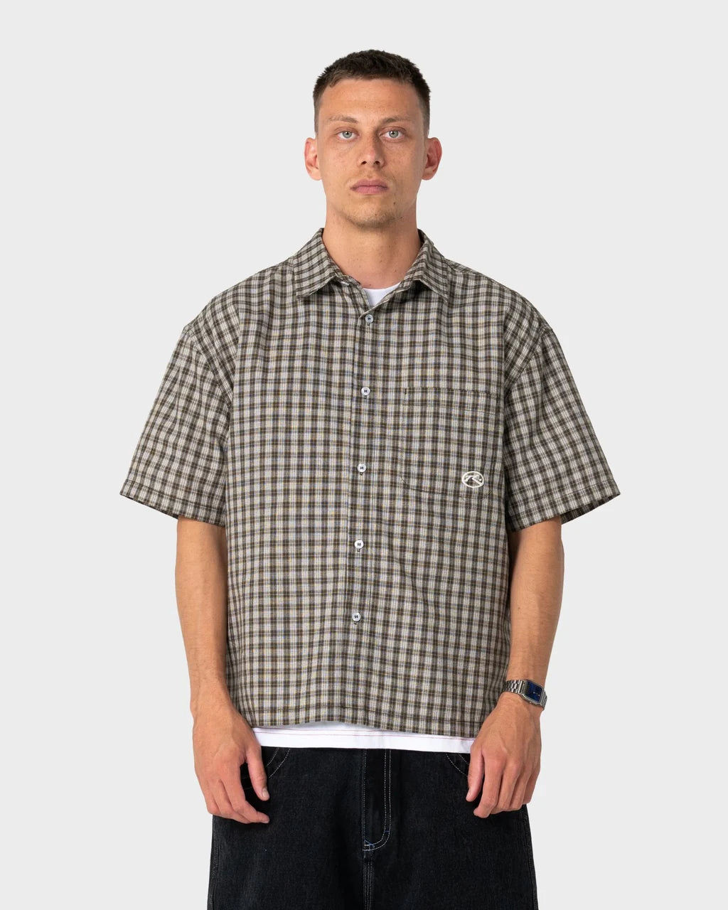 Rusty Anarchy Short Sleeve Shirt