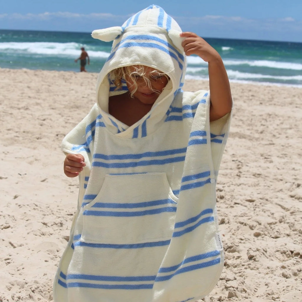 Sunny Life Sammy The Seagull Kids Character Hooded Towel
