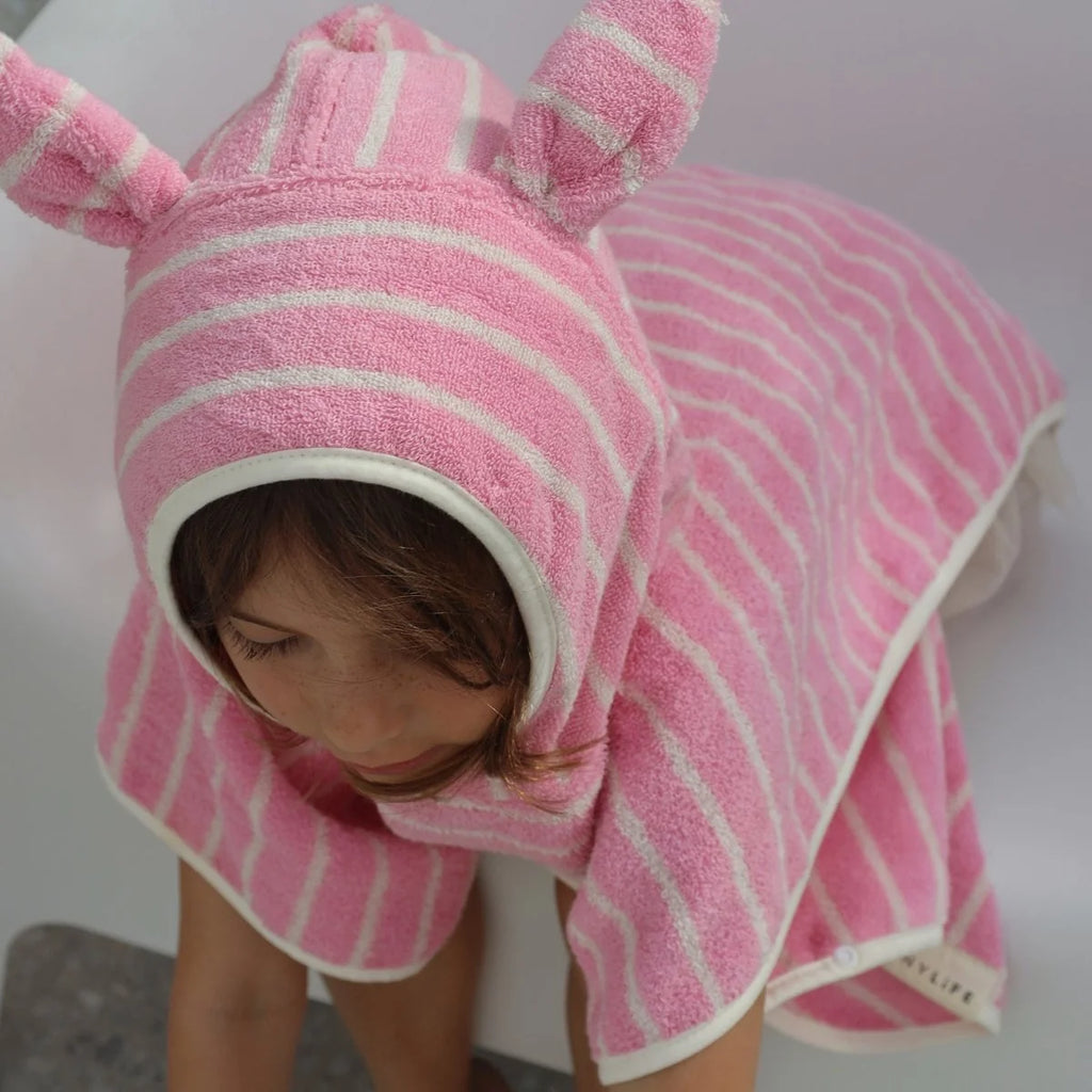 Sunny Life Cotton Candy Kids Charcter Hooded Towel