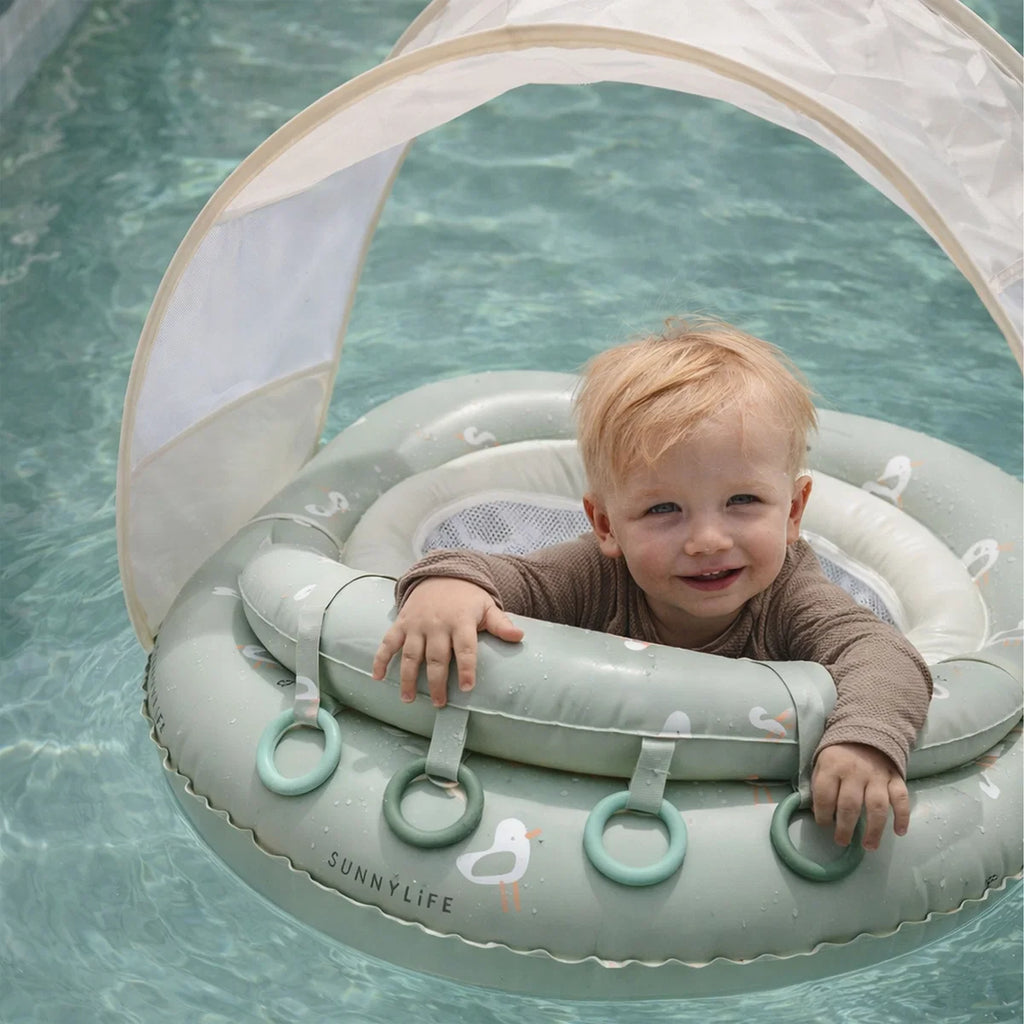 Sunny Life Sammy The Seagull Inflateable Baby Float