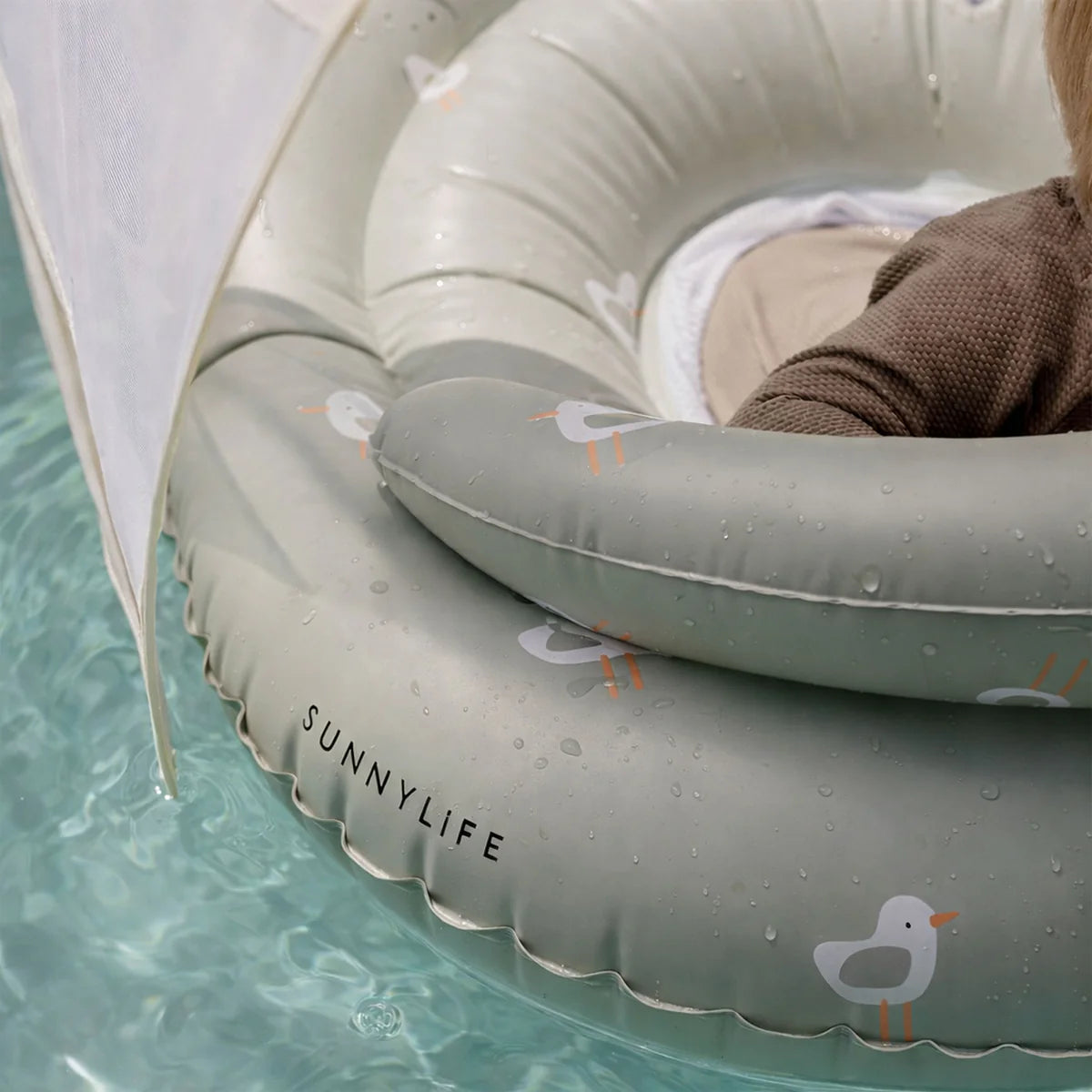 Sunny Life Sammy The Seagull Inflateable Baby Float
