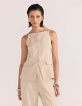 Staple The Label Hayden Longline Vest